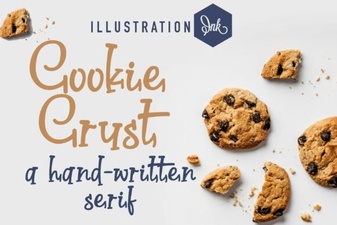 Cookie Crust Font Recipes & Family Design Ideas