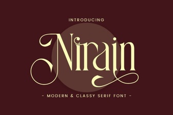Nirain Font: Modern Typography for Creative Projects
